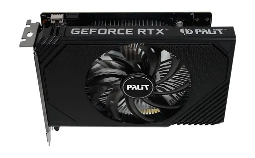 Видеокарта Palit RTX 3050 6GB STORMX (NE63050018JE-1072F) (GDDR6, 96 bit, PCI-E v4.0 x8) - фото 3