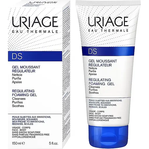 Очищувальний гель Uriage D.S. Nettoyant проти лущення та подразнень 150 мл - фото 1