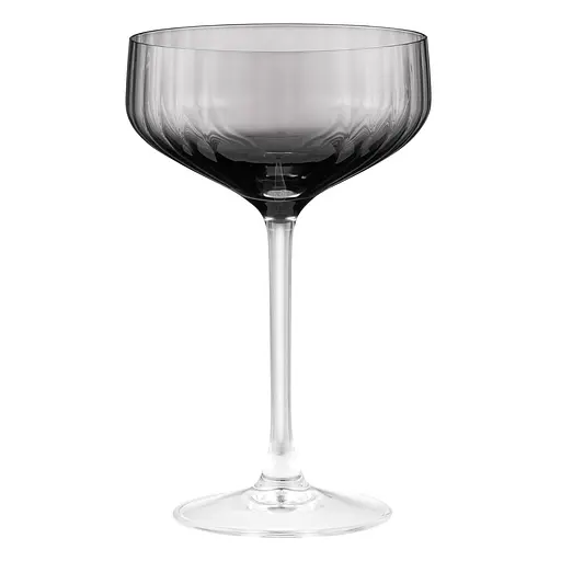 Набор бокалов шампанского Ardesto Black Mars Alcor 330 мл х 2 шт. стекло серый (AR2633GF)