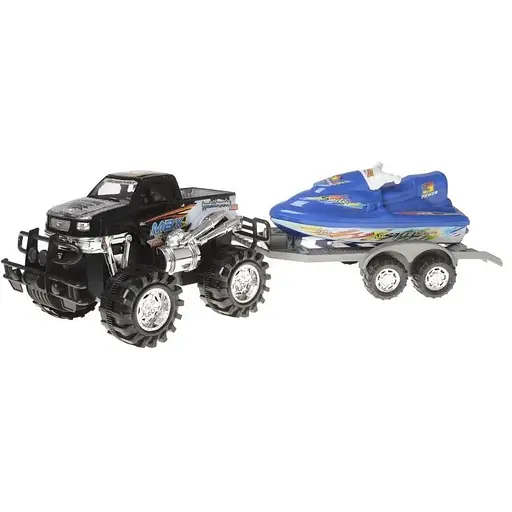 Игрушечный квадроцикл с прицепом IM81D1