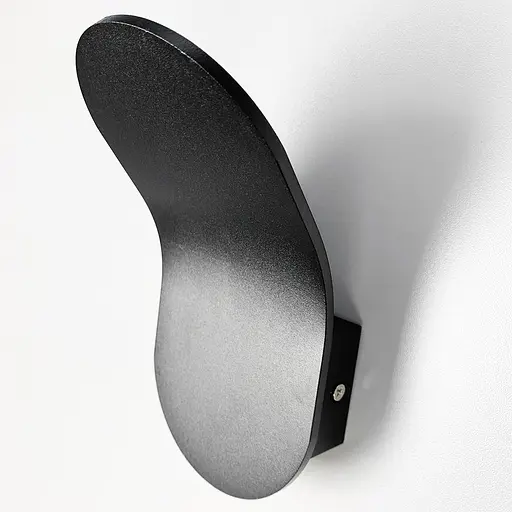 Чорний стіновий світильник-бра SANDIY Line F WB 7/1 BK - фото 8