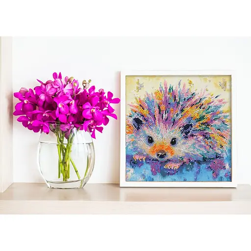 Набор-миди для вышивки бисером "Ежик" AMB-101 20х20 см - фото 7