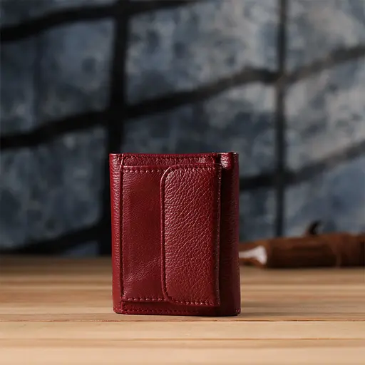 Жіночий гаманець із натуральної шкіри ST Leather 9.5х7.5х2 см acs0029673 - фото 10