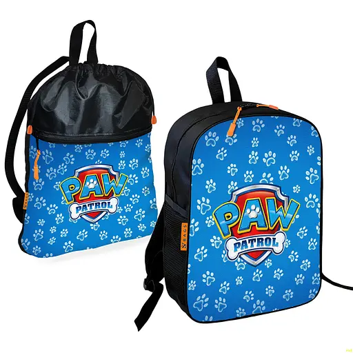 Школьный рюкзак детский Щенячий патруль + Сумка для обуви спортивной формы рюкзак-мешок мальчику (01904)