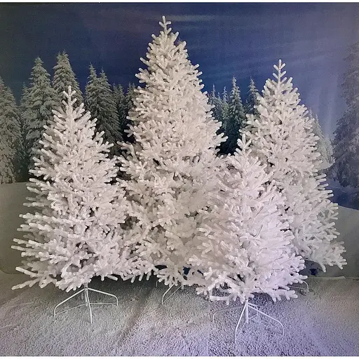 Ялинка Hvoya Super Traditional лита пишна 220 см біла - фото 4