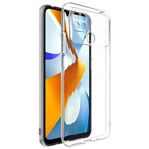 TPU чехол Epic Transparent 1,5mm Full Camera для Xiaomi Poco C40 Бесцветный (прозрачный)