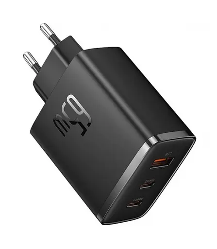 Сетевое зарядное устройство для Baseus Cube Pro Fast Charger 2C+U 65 W EU Cluster P10152301113-00 Черный - фото 1