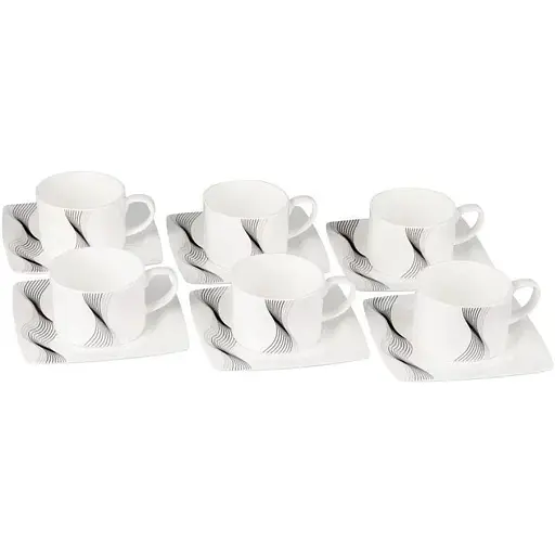 Набір чайних чашок із блюдцями NP81SETTEA