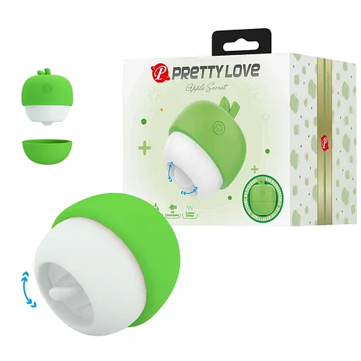 Кліторальний стимулятор Pretty Love Apple Secret зелений - фото 10