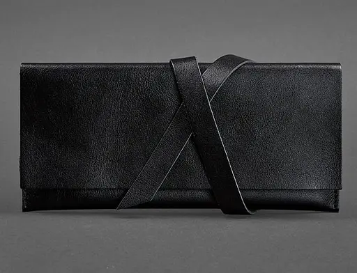 Шкіряний тревел-кейс Voyager 1.0 чорний - фото 1