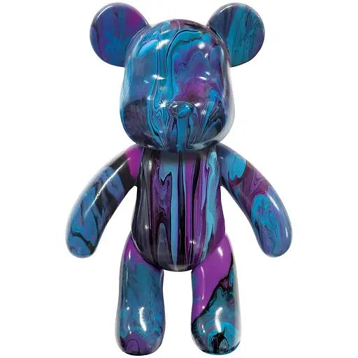 Набір для творчості ToyMonster Pour Palz Флюїд Арт Ведмедик Магія неону S4 Neon (GS-G25023) - фото 6