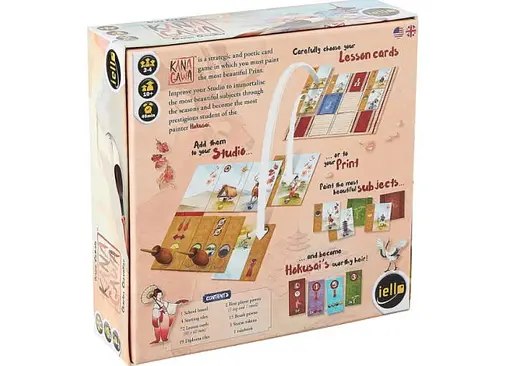 Настольная игра IELLO Канагава (Kanagawa) (англ.) (PS033) - фото 2