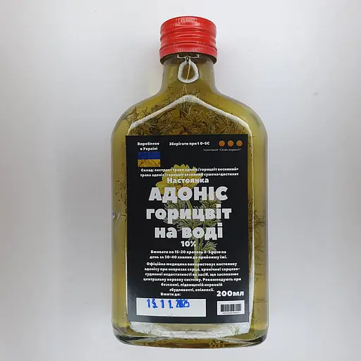 Водная настойка на траве адониса/горицвета весеннего 200мл - фото 1