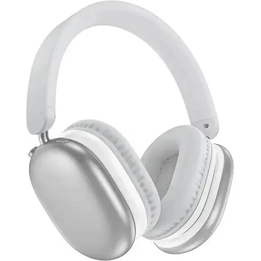 Bluetooth Стерео Гарнитура Borofone BO27, BT5.3, AUX, TF, 400mAh, 46h, Стальной