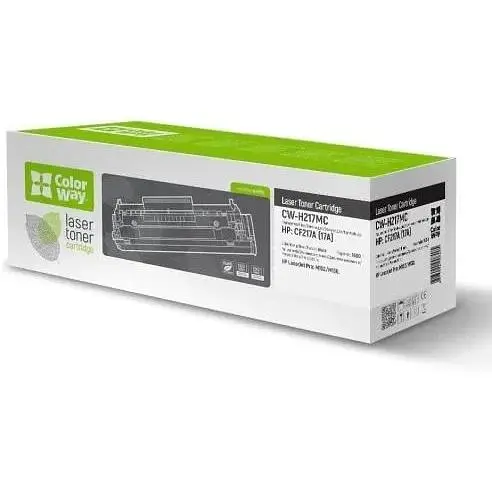 Картридж ColorWay HP 17A CF217A Black teh0024228 - фото 1