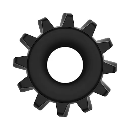 Эрекционное кольцо Lovetoy Power Plus Cock Ring Series 4.5 см черный - фото 4