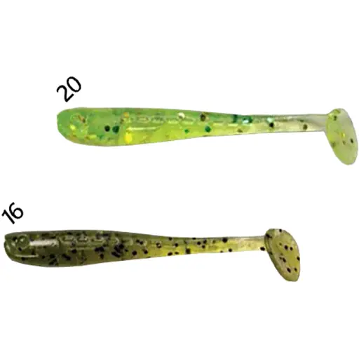 Силикон Crazy Fish Nano Minnow 1.1" #16 Watermelon / #20 Kiwi кальмар (16 шт/уп)