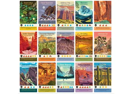 Настольная игра Games 7 Days Парки Parks укр. + уникальное промо - фото 5