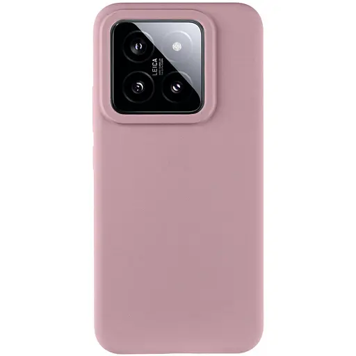 Чохол Silicone Cover Lakshmi (AAA) для Xiaomi 14 Pro Рожевий / Pink Sand