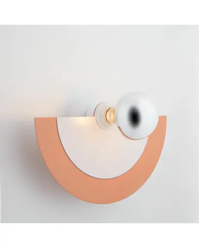 Бра, настінний світильник Imperium Light 657135.70.01 Turangi персик / білий - фото 3