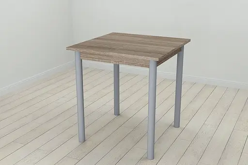 Стіл кухонний Ferrum-decor Агата 75x70x70 Сірий ДСП Сонома Трюфель 16мм (FRD-106244) - фото 3