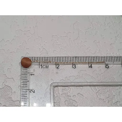 Золоті сережки-протяжки Favoritum. 210100 - фото 4