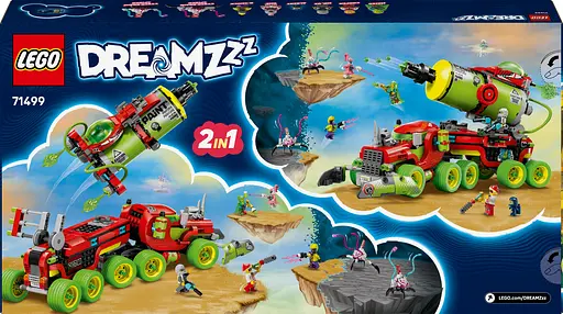 Конструктор LEGO DREAMZzz Грузовик Матео с аэрозольной краской 929 деталей (71499) - фото 3