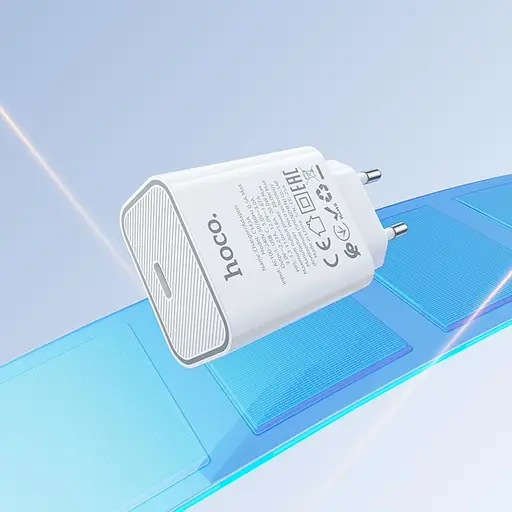 Зарядний пристрій Hoco C143A Type-C PD білий - фото 5