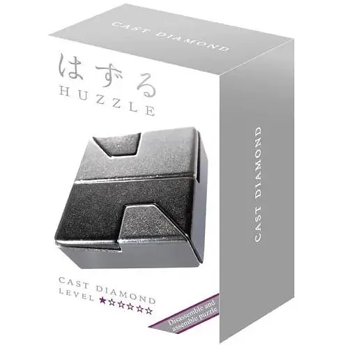 Головоломка Huzzle Diamond (Бриллиант) Cast Puzzle 1 звезда 473737 - фото 3