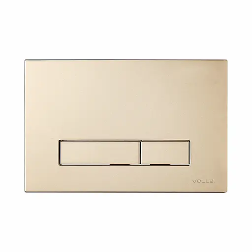 Клавіша змиву Volle Largo Evo пластик limon oro 2220.011118, Золотий - фото 1