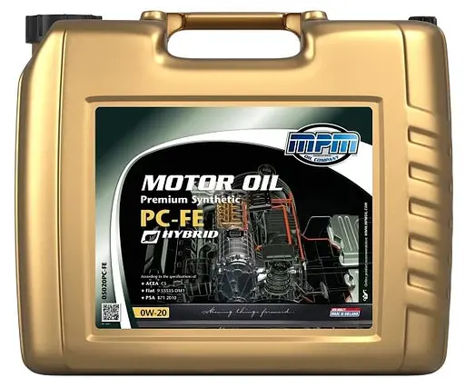 Моторна олива MPM PC-FE Premium Synthetic PC-FE 0W-20 20л (05020PC-FE)