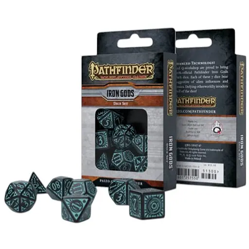 Набор кубиков Pathfinder Iron Gods Dice Set , 7 шт. (SPAT15) - фото 1