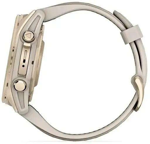 Смарт-годинник Garmin Fenix 8 43mm AMOLED Sapphire Soft Gold w. Fog Gray/Dark Sandstone S. Band (010-02903-10/11/18) - фото 9