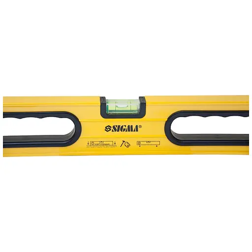 Уровень Sigma с поворотной капсулой, 2 рукоятки 60см (3723061) - фото 4