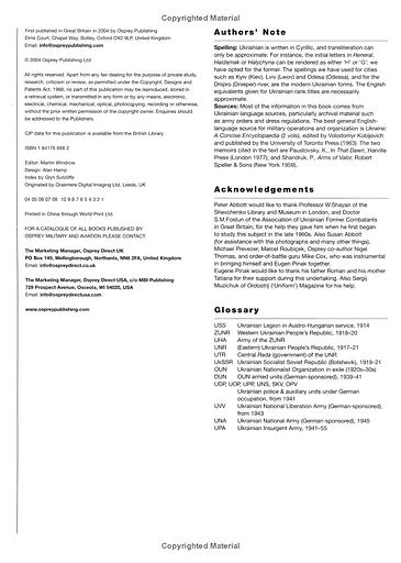 Ukrainian Armies 1914–55 - фото 4