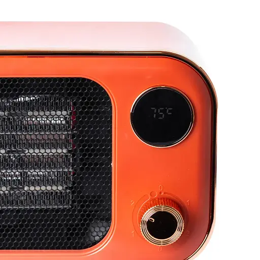 Тепловентилятор электрический DESKTOP HEATER 1200 Вт до 15 кв. SmartX HPAQL039O Оранжевый - фото 4