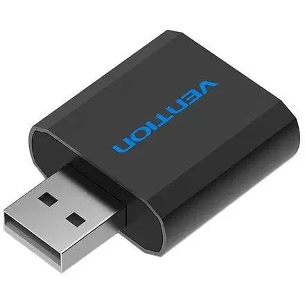 Внешняя звуковая карта Vention USB External Sound Card (VAB-S17-B) адаптер