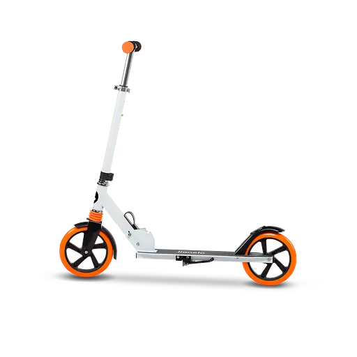 Дитячий самокат Lionelo Luca White Orange 35х88.5х82-97 см 000148551 - фото 4
