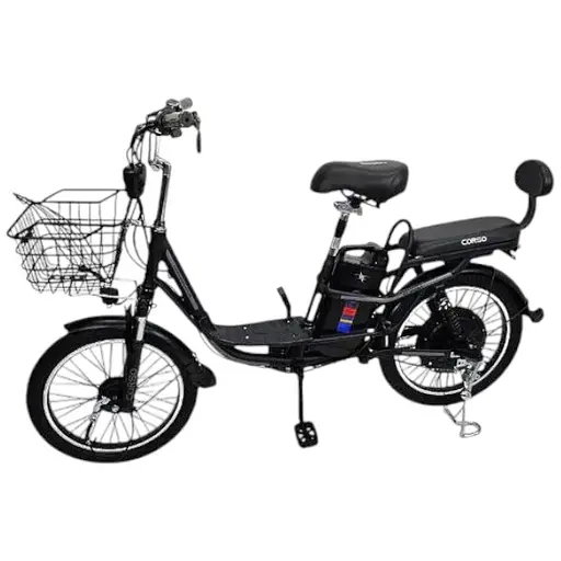 Электровелосипед Corso двухместный 500W 48V 16Ah черный