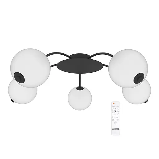 Світлодіодний світильник Ardero AL6475-1ARD PRIMA NERO 45Вт чорний - фото 1