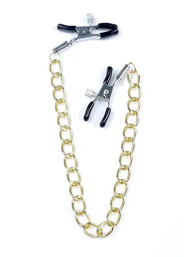 Зажимы для сосков Fetish B - Series Exclusive Nipple Clamps No.8, 41 см (черный) - фото 2