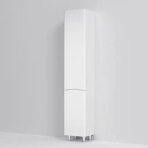 Пенал напольный AM.PM Like 36 см левосторонний с корзиной M80CSL0361WG38 - фото 4