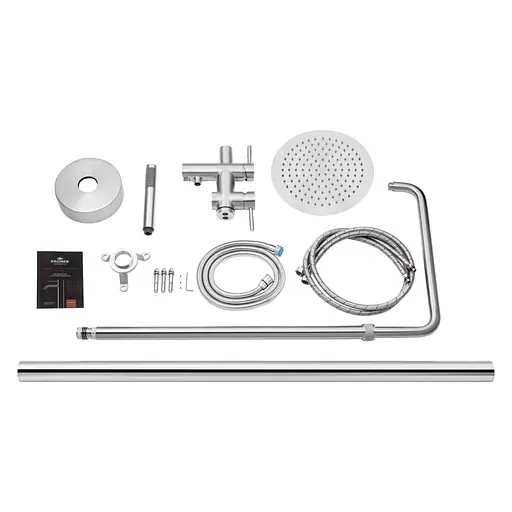 Душевая колонна уличная Kroner KRP Edelstahl Klassisch - ESG080 (CV036395) - фото 10