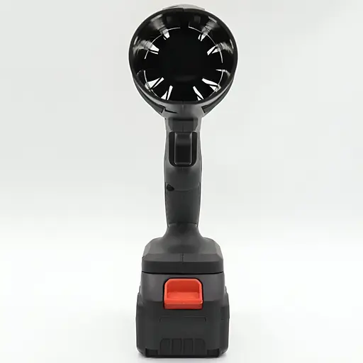 Портативна повітродувка ручний турбовентилятор з знімним акумулятором і валізою для перенесення 48Вт Чорний - фото 4