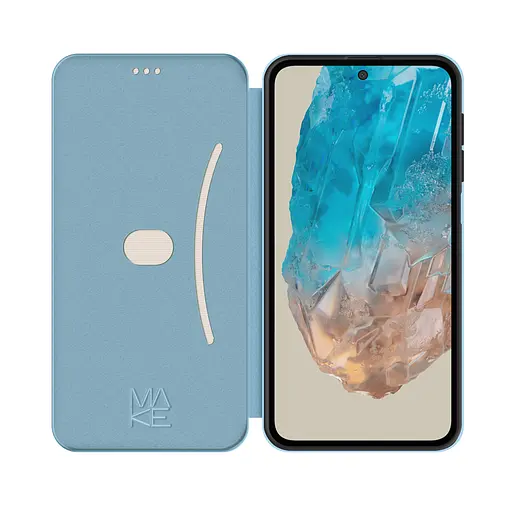 Чохол-книжка Make Samsung M35 Flip Light Blue - фото 4