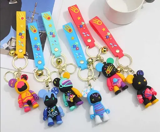 Брелок С 70557 Bearbrick (6900067705570) Микс - фото 3