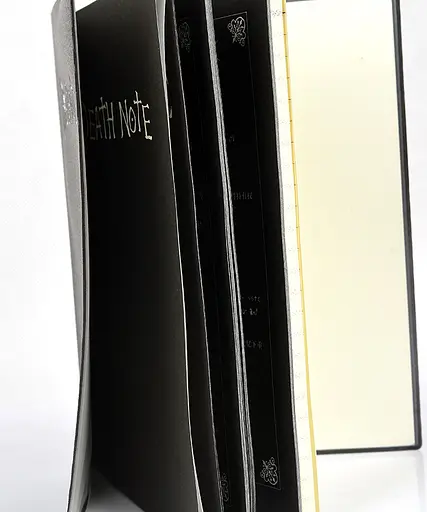Зошит Смерті death note блокнот аніме-книжка в наборі з ручкою пером для косплею манги - фото 11