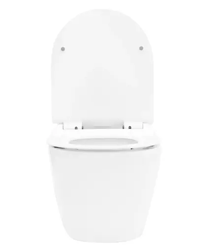 Подвесной унитаз Rea Carlo Flat mini N Tornado white REA-C1259, Белый - фото 2