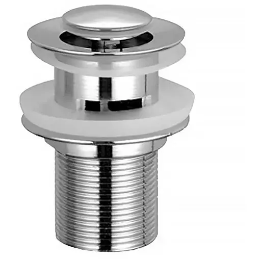 Клапан донний Pop-up, з переливом, хром Imprese Deira ZMK122001500, Хром - фото 1