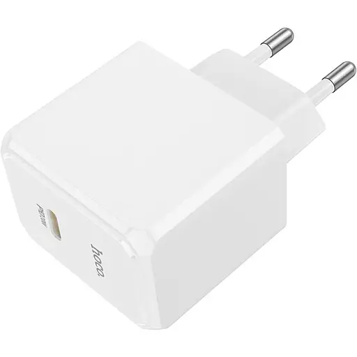 Зарядное устройство Hoco CS13A Ocean PD20W Type-C PC+ABS White - фото 2